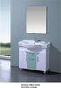 24 inch sink vanity PVC bathroom cabinet 4 Aluminium feet optional Waste drain