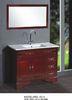 100 X 46 X 85 Square Sinks Bathroom Vanities solid wood Brass handles