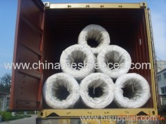 Low price soft hot dipped galvanized iron wire of different gauge