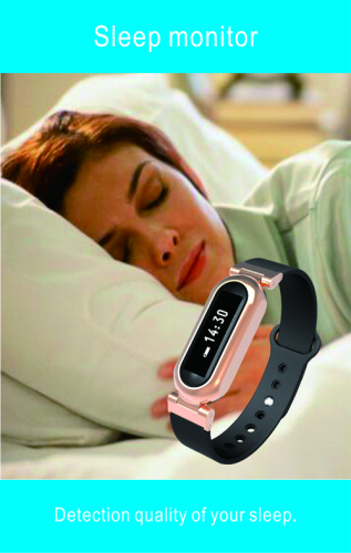 F09 bluetooth 4.0 smart bracelet with sleep monitoring fuction