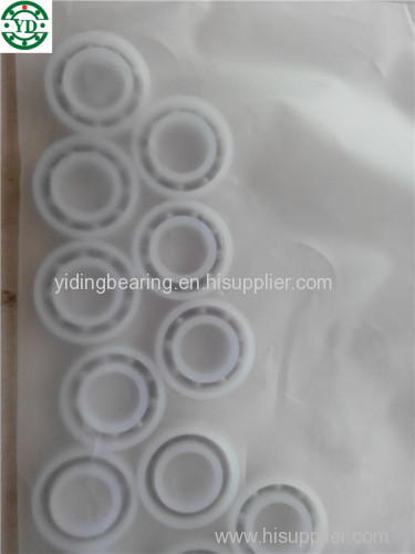 PA ring stainless steel ball plastic ball bearing