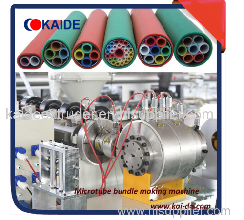 Communication cable air blowing type Microduct bundle making machine supplier