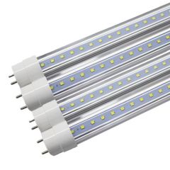 China Supplier Plastic LED Tube T8 Lighting 110-240V G13 Lamp Base LED Tube 18W 1980Lm