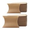 Pillow Favor Gift Box Wedding Party Favour Kraft Paper PVC Candy Boxes sweet hampers