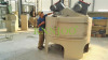 China Supplier Equipment Single Turntable Shot Blasting Machine