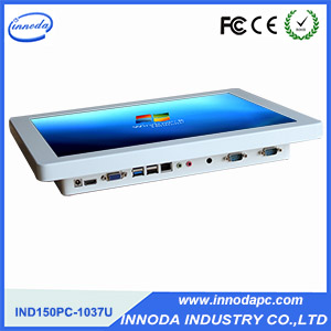 White Color 15-inch Touch Screen Industrial Panel Computers