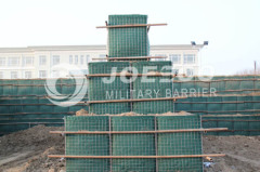 Military blast barrier/welded mesh roll/JOESCO barriers