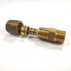 Russian style copper demountable male straight water gas tube fittings with AS4176 NSF