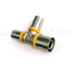 90 degree male / equal / female Pipe elbow brass elbow fittings used for floor heating