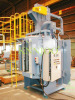 Double Station Turntable Hook Shot Blasting Machine