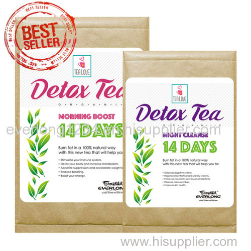 100% Organic Detox Tea Slimming Tea Weight Loss Tea (14 day program)