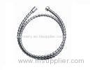 Chrome Plated Double Lock Portable Shower Hose For Bath PVC Inner Tube