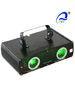 Double Lens Club Laser Stage Light 30 Watt DMX Green Laser Light Two Heads