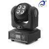 Double Face 8PCS*10W Mini Wash Led Moving Head Light Y Axis Unlimited Rotation