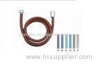 Flexible Pvc Bathroom Shower Hose Extra Long Water Hose With Brass Nut