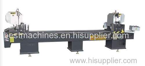 CNC Double-head cutting saw for PVC Door& Window