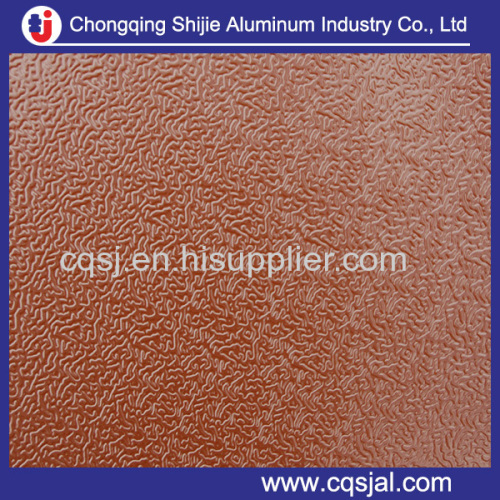 color cated or not coated stucco embossed aluminum sheet coil 