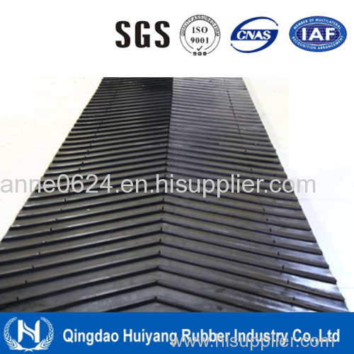 Ep Chevron V Rubber Conveyor Belt