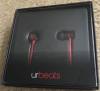 Beats by Dre urbeats2 Earbuds Headphones With Mic Black Red Updated Version