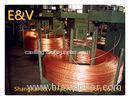 Oxygen Free Upward CCM 17mm Rod Copper Continuous Casting Machine 5000mt / y