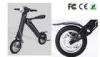 Popular Two Wheel Folding Electric Scooter With Seat 250W 12inch Pneumatic Tire
