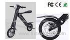Popular Two Wheel Folding Electric Scooter With Seat 250W 12inch Pneumatic Tire