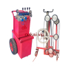 Hydraulic wire sawing machine