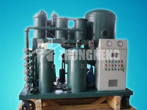 Used oil recycling plant lubricant oil purifier high vacuum oil filter machine