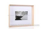 8x12 Matted Single Opening wood collage picture frames for wall decorative