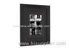 MDF Gallery simple wooden photo frames In Pure Solid Black Finishing One 8x12 Opening