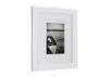 A Single Opening 8x12 White Wood Gallery Frames With Double Mats Construction