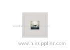 Single Opening Square Gallery simple wood picture frame In Piano Glossy White Finishing