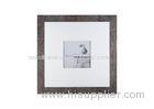 Wooden Veneer Single Opening Wood Gallery Frames In Washed White Finishing