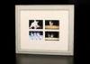 4 Multi Openings 4x6 Collages Photo Frame In Rural Bushed White Color