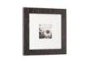 One Single Opening 5x5 Wood Gallery Frame In Washed Black Finishing