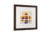 4x4 Nine Multi Openings Gallery Photo Frame Made Of Wooden Veneer