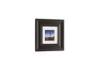 6x6 Single Opening Matted 10x10 Gallery Photo Frame In Solid Black Color