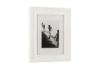MDF Matted 4x6 Single Opening Gallery Photo Frame In Contemporary Pure White