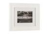 Single Opening 5x7 MDF Gallery Photo Frame In Modern Solid White