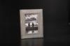 5X7 Single Rustic Tabletop Photo Frames Made In Solid Wood With Washed Brown Finishing