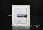 8x10 Single Opening MDF Tabletop Photo Frames In White Color