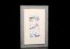 Rustic Vertical Three Multi Openings Collages Photo Frames Made Of MDF In Antique Finishin