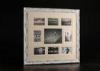Mixed Nine Openings MDF Collage Photo Frame In Distressed Black Finishing