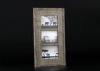 Three Openings 5x7 Matted Wall Hanging Photo Frame In Rural Style