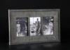 5x7 Wooden Matted Wall Hanging Photo Frame With Three Openings