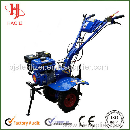 6.5hp Small size chain mini gasoline tiller with CE certificate and ISO 9001