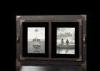 Two Multi Openings 5x7 Wall Hanging Photo Frame In Antique Black With Some Inner Frames
