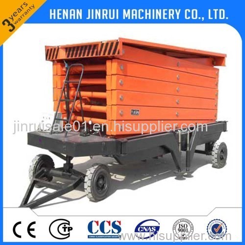 Mobile scissor lift platform for general industrial equipment price