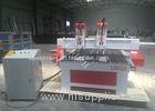Water cooling spindles 4 axis cnc router machine for wood / aluminum / stone / plywood