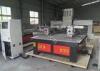 Two heads Italy air - cooling spindle Wood CNC Router Machine with Rotary axis